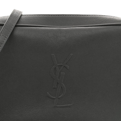 Saint Laurent Lambskin Monogram Small Lou Camera Bag Asphalt 8 of 12
