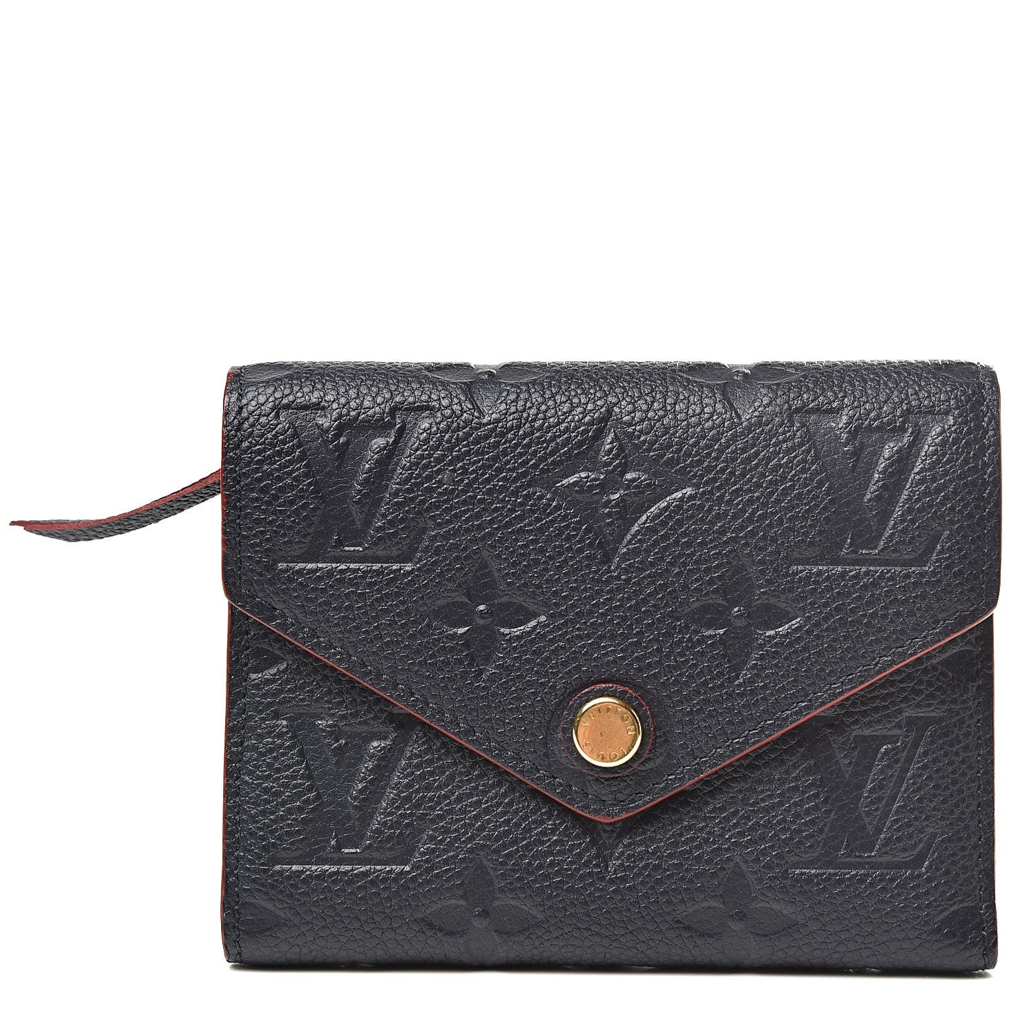 Louis Vuitton Empreinte Victorine Wallet Marine Rouge 1 of 11