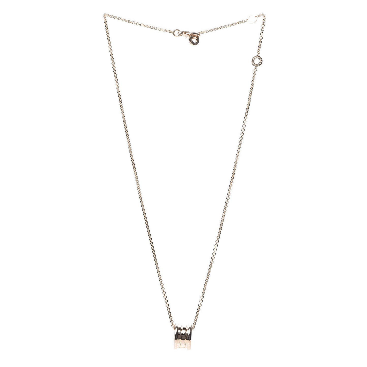 18K Rose Gold B.Zero1 Pendant Necklace
