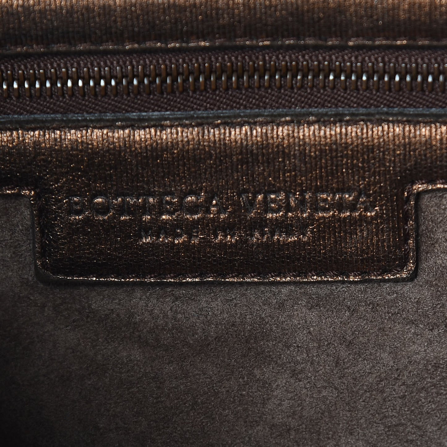 Nappa Intrecciato Large Veneta Hobo Copper