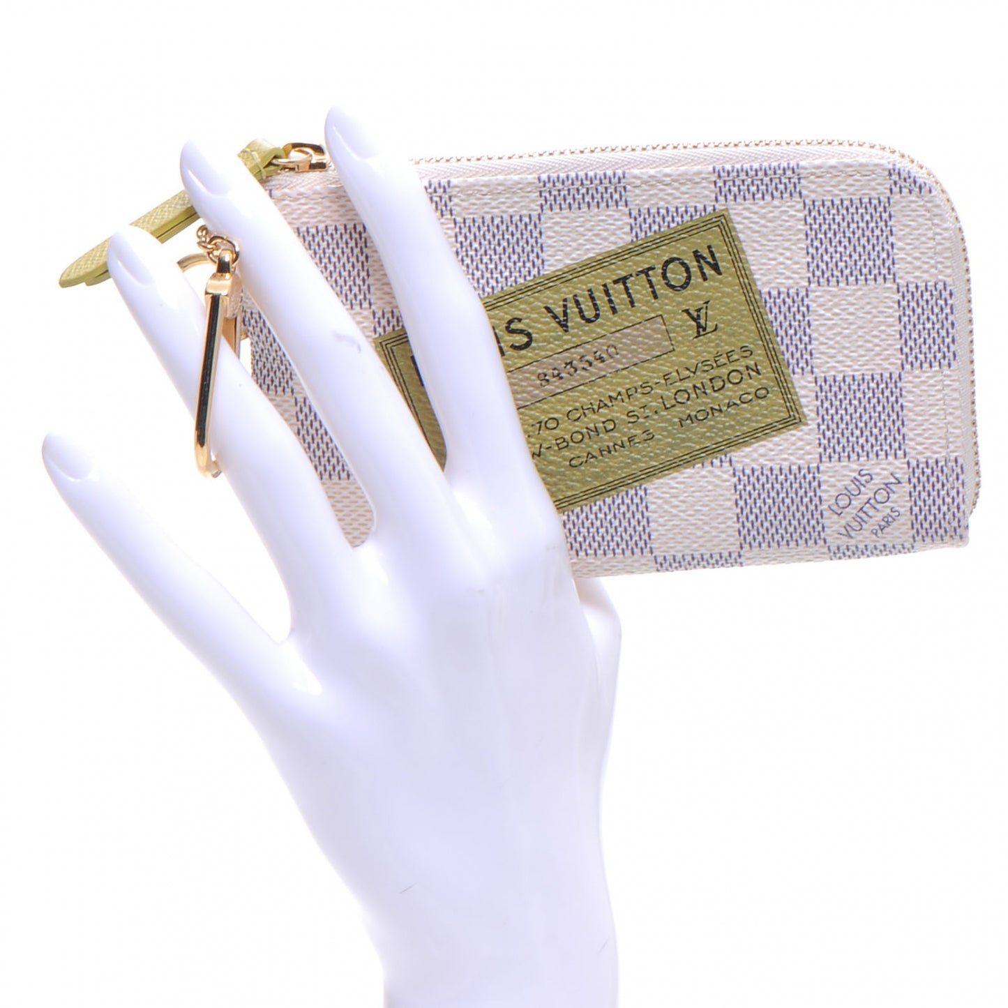 Damier Azur Complice Trunks and Bags Key Pouch