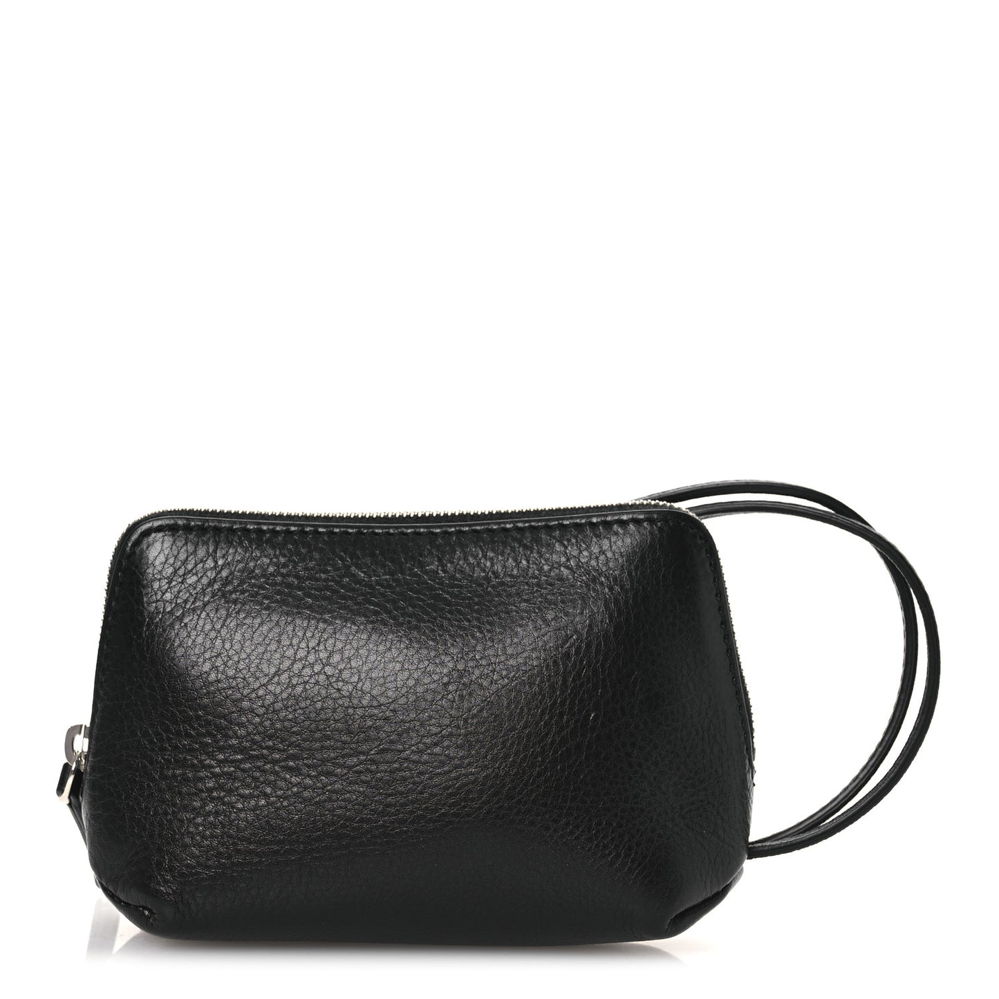 Grained Calfskin Owen Pouch Black