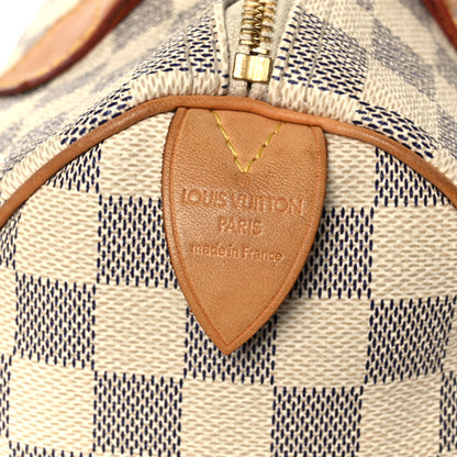 Louis Vuitton Damier Azur Speedy 25 7 of 10