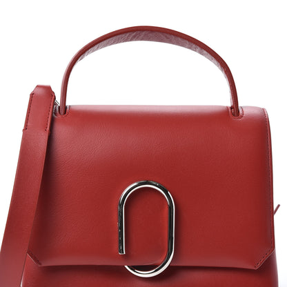 3.1 Phillip Lim 3.1 Smooth Calfskin Mini Alix Top Handle Satchel Red 8 of 8