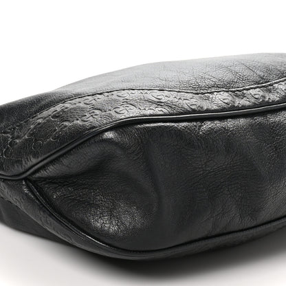 Gucci Guccissima Medium Charlotte Hobo Black 9 of 12