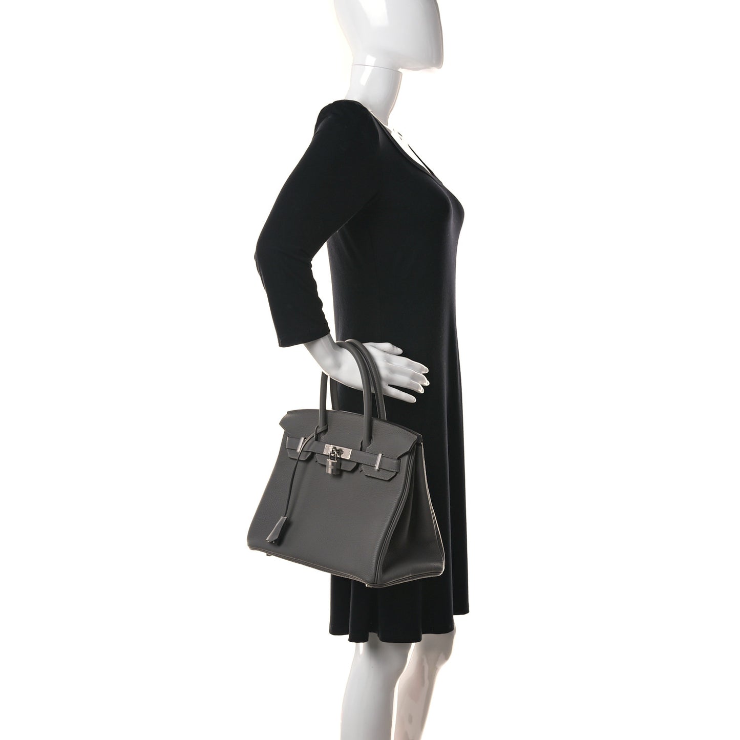 Togo Birkin 30 Gris Meyer
