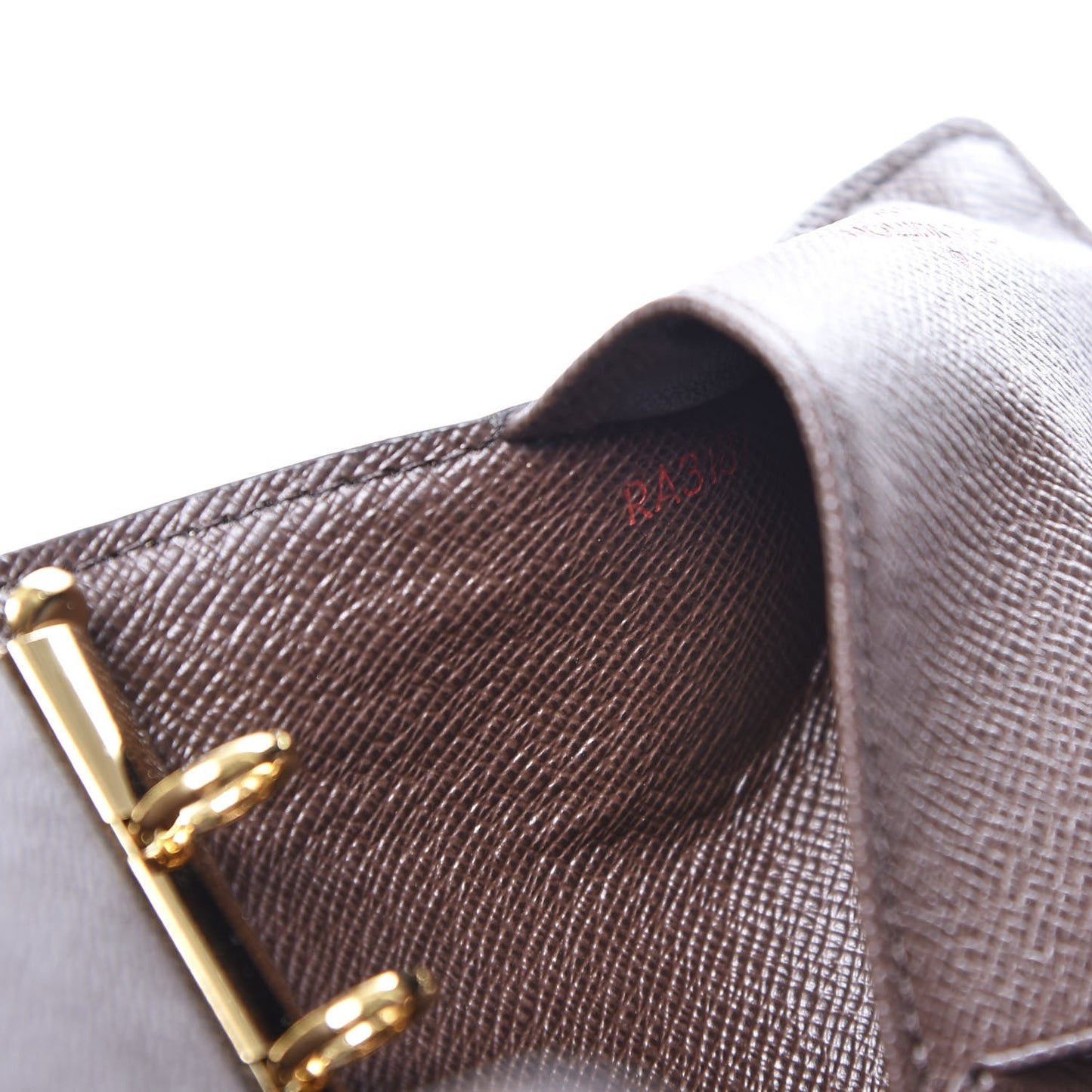 Damier Ebene Small Ring Agenda Cover
