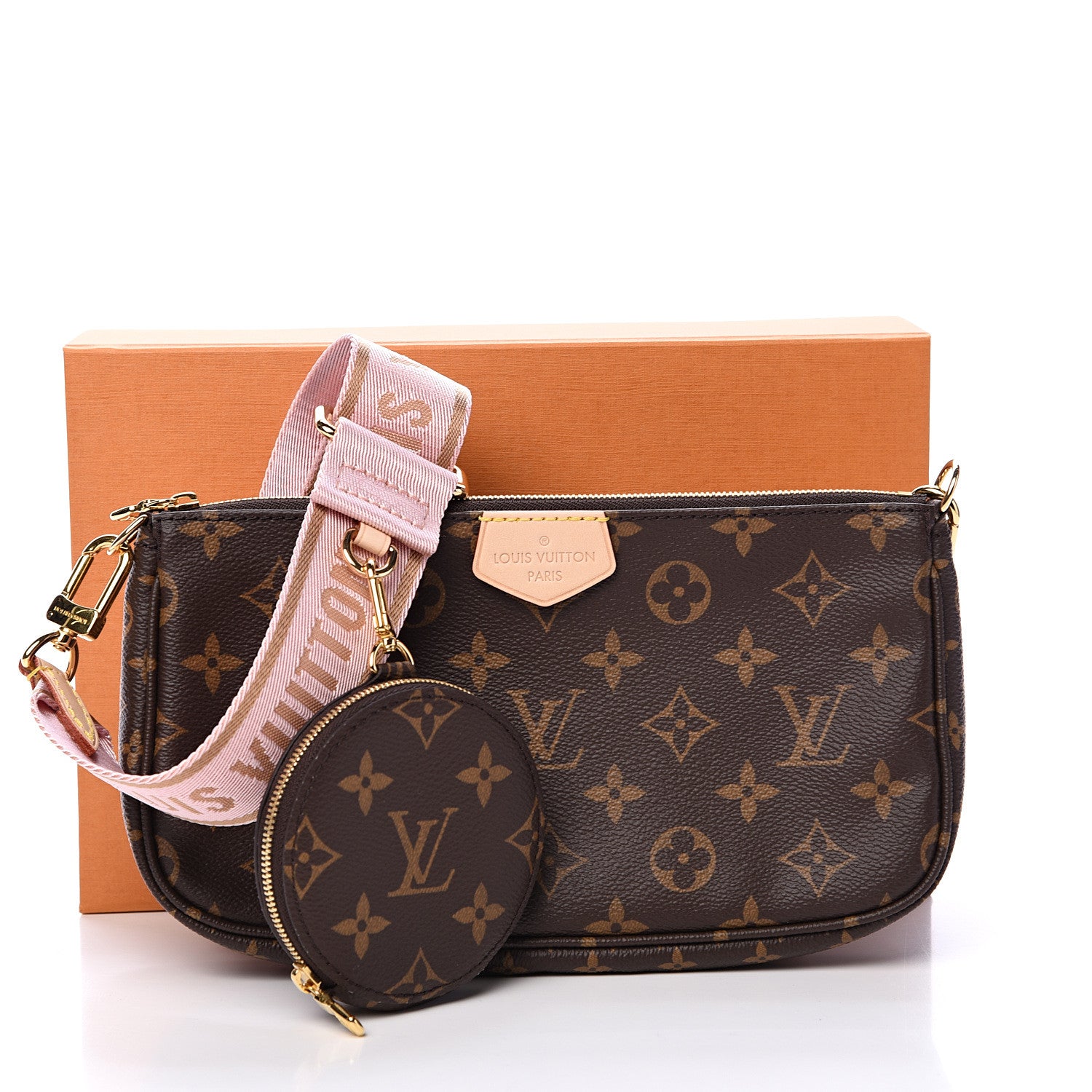 Louis Vuitton Monogram My LV World Tour Multi Pochette Accessories Rose Clair 11 of 11