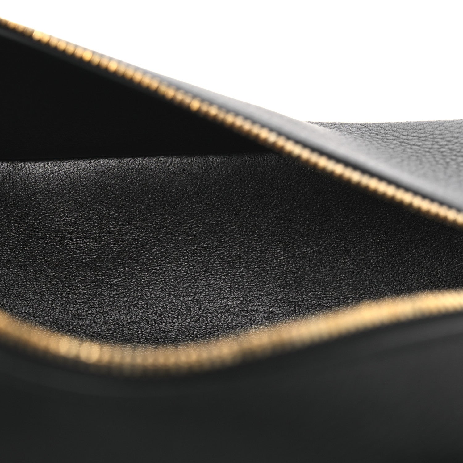 Loro Piana Grained Calfskin L19 Extra Pocket Pouch Black 5 of 9