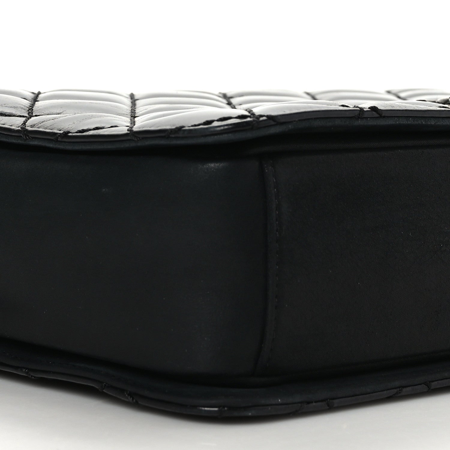 Chanel Glazed Calfskin Quilted Medium Day Trip Flap Black 6 of 8