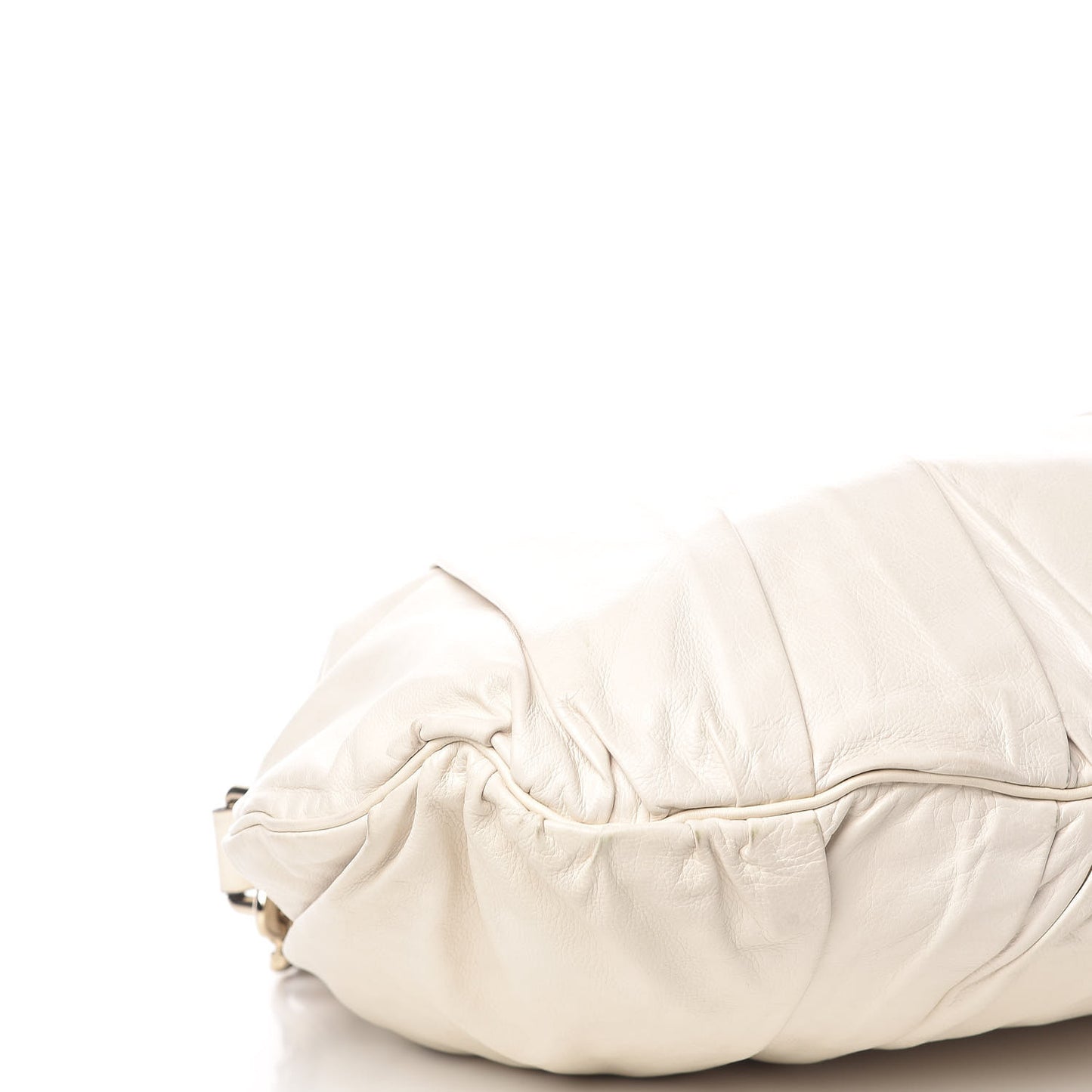 Calfskin Medium Hysteria Top Handle Bag White