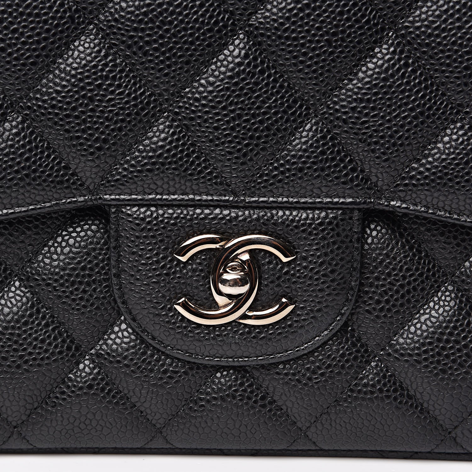 Chanel Caviar Quilted Maxi Double Flap Black 10 of 15