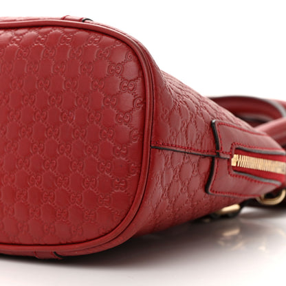 Gucci Soft Microguccissima Mini Dome Bag Rosso 10 of 21