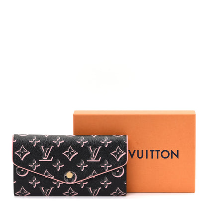 Louis Vuitton Monogram Fall For You Sarah Wallet Black 7 of 7