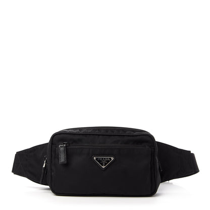 Prada Tessuto Nylon Belt Bag Black 1 of 10