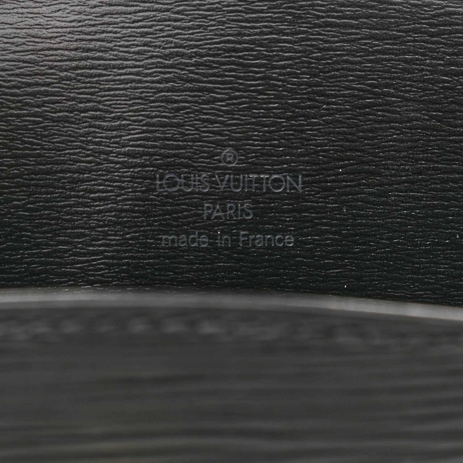 Louis Vuitton Epi Cluny Black 6 of 10
