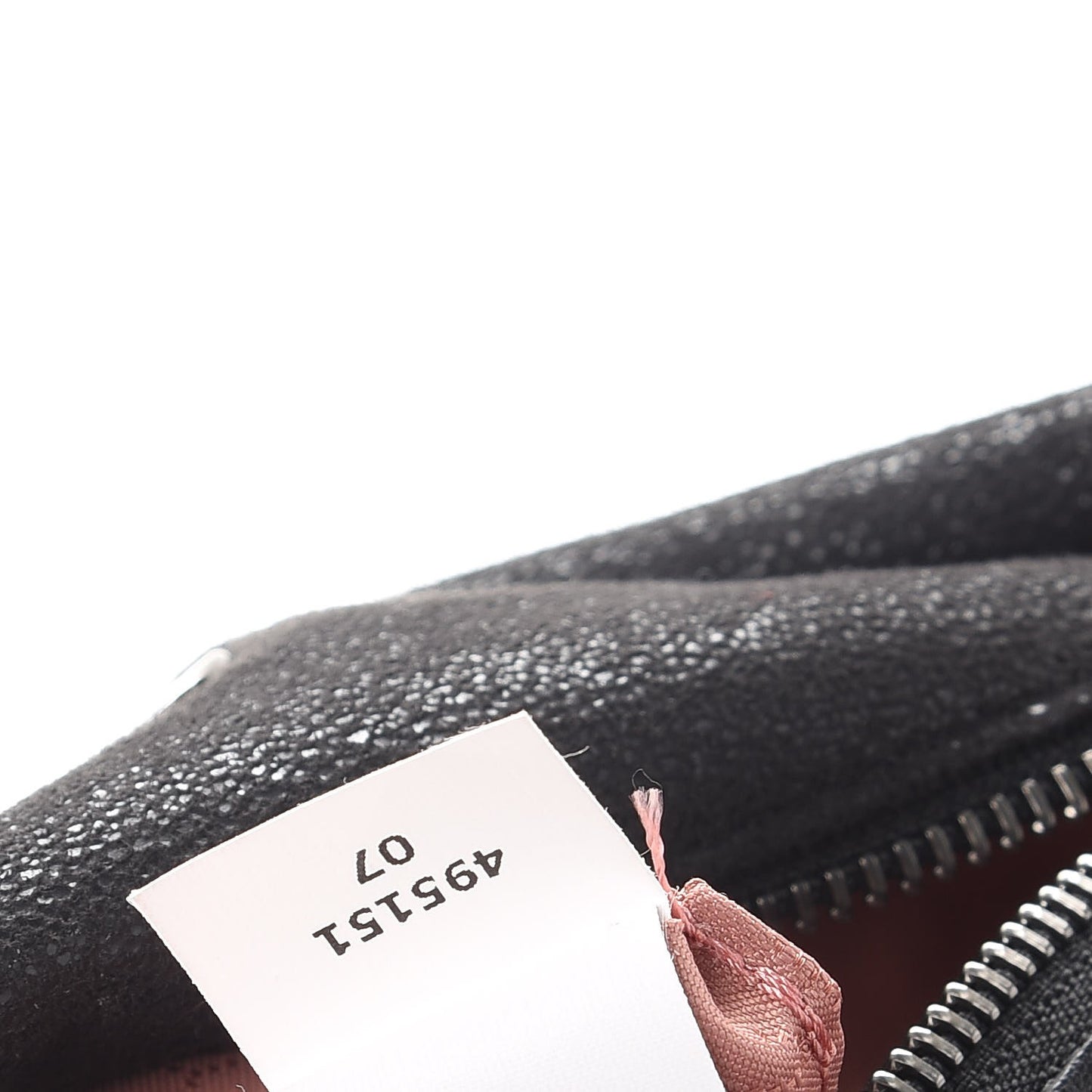 Shaggy Deer Small Falabella Tote Black
