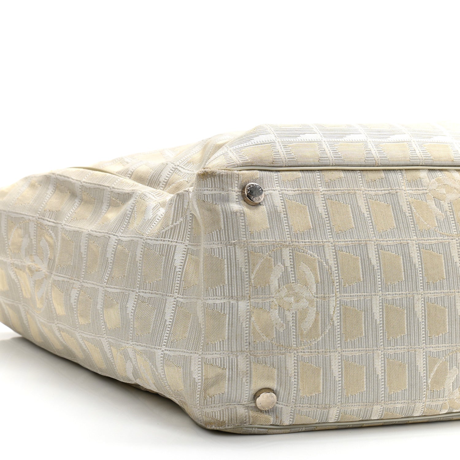 Chanel Nylon Medium Travel Tote Beige 15 of 35