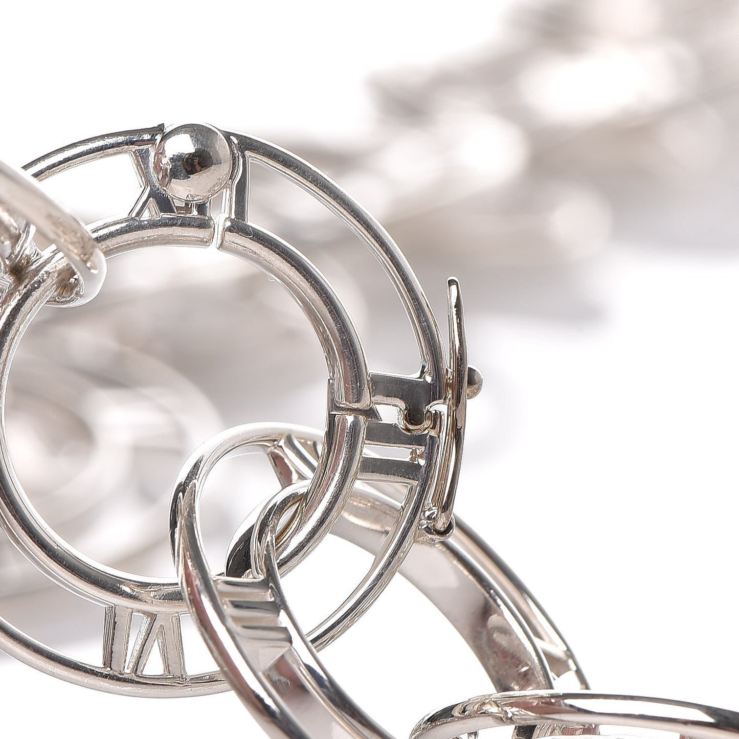 Sterling Silver Atlas Link Necklace