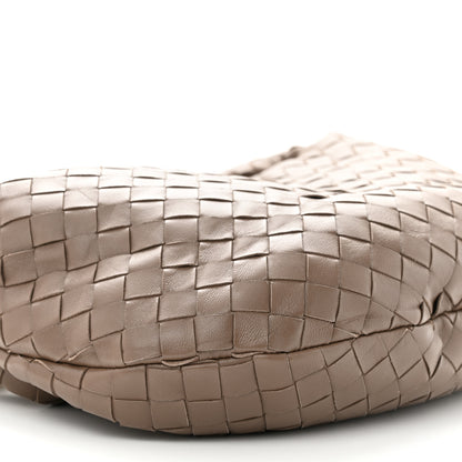 Bottega Veneta Nappa Intrecciato Teen Jodie Hobo Dark Taupe 9 of 10