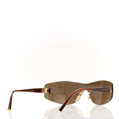 Chanel Frameless CC Sunglasses 4019 Bronze 4 of 8