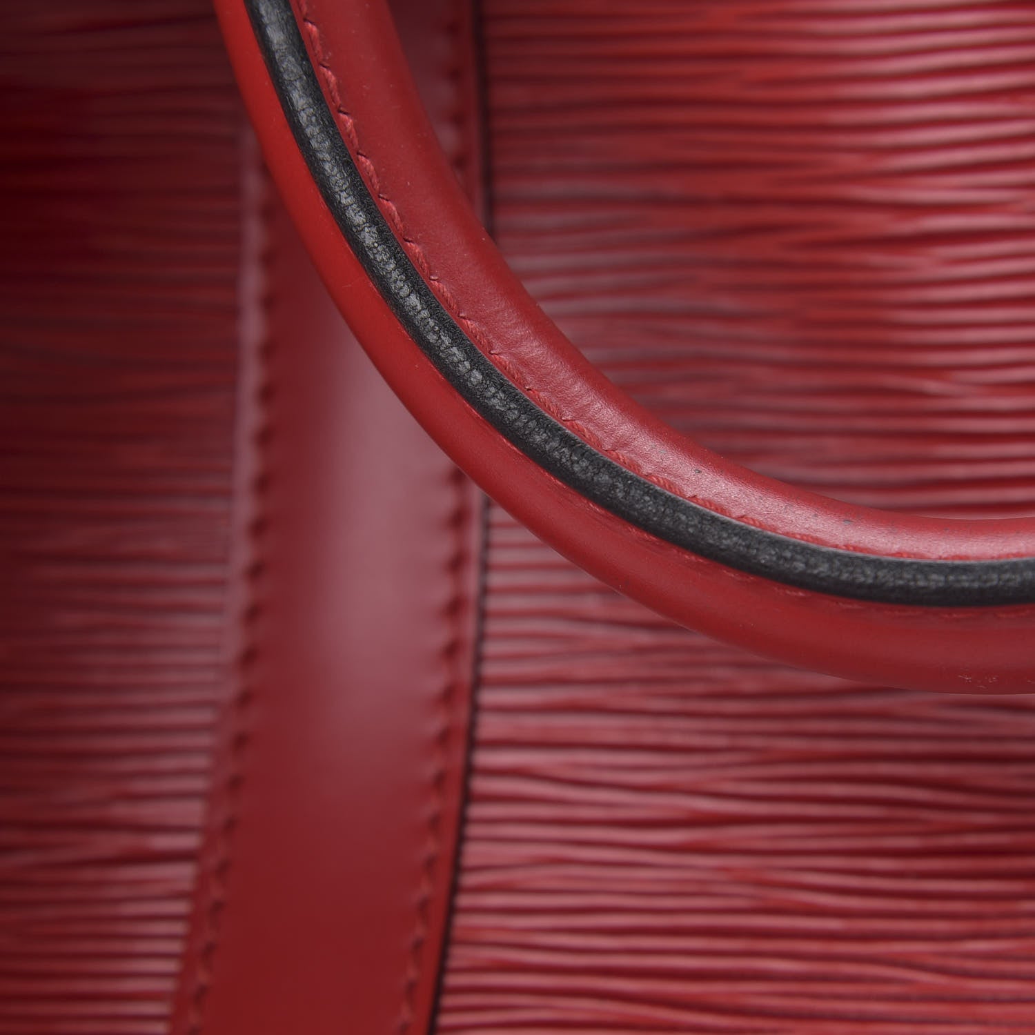 Louis Vuitton Epi Keepall 55 Castillan Red 13 of 15