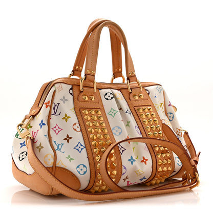 Louis Vuitton Monogram Multicolor Courtney MM White 3 of 9