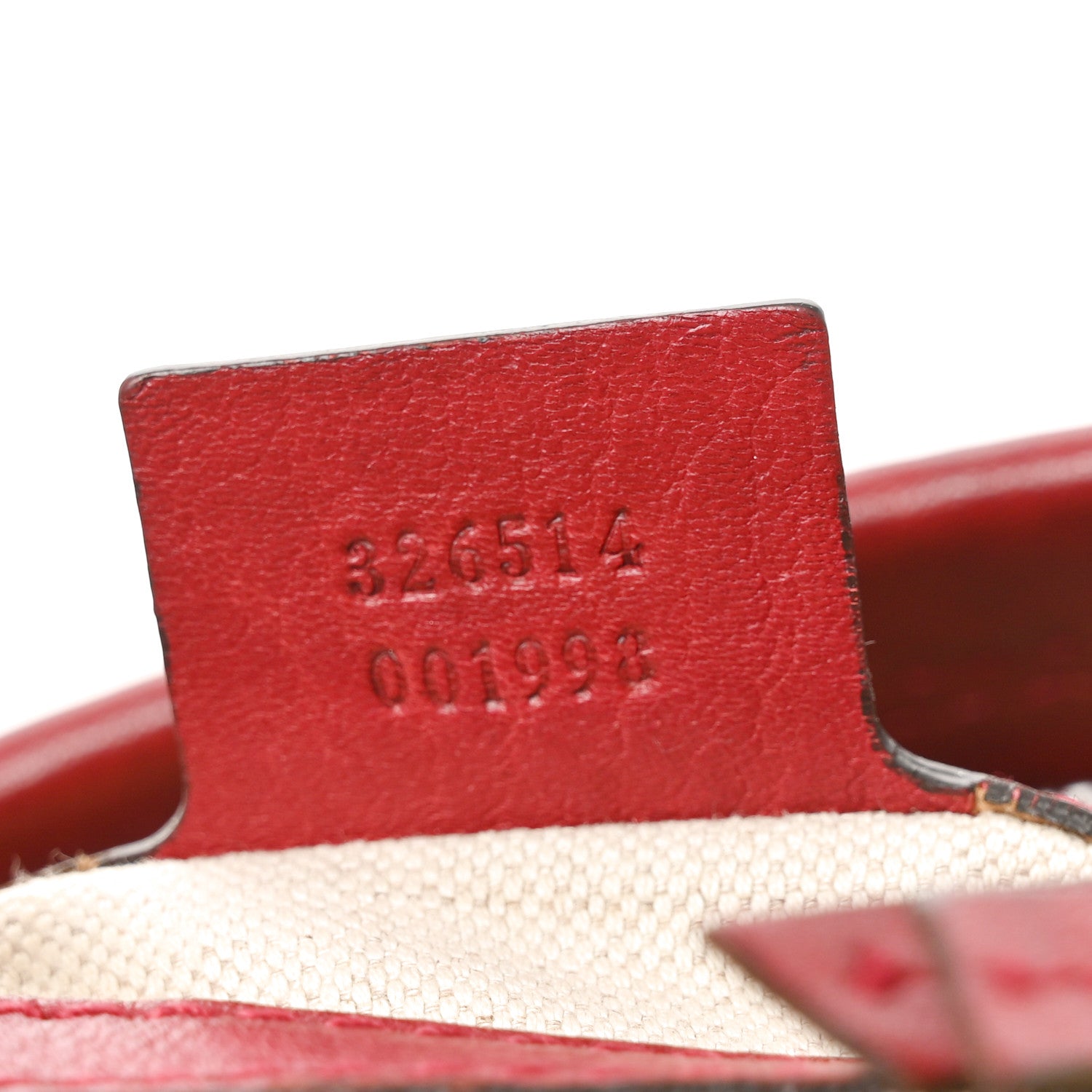 Gucci Monogram Small Miss GG Hobo Red 7 of 12