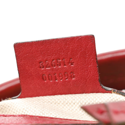 Gucci Monogram Small Miss GG Hobo Red 7 of 12