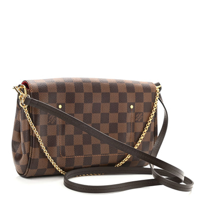 Louis Vuitton Damier Ebene Favorite MM 3 of 7