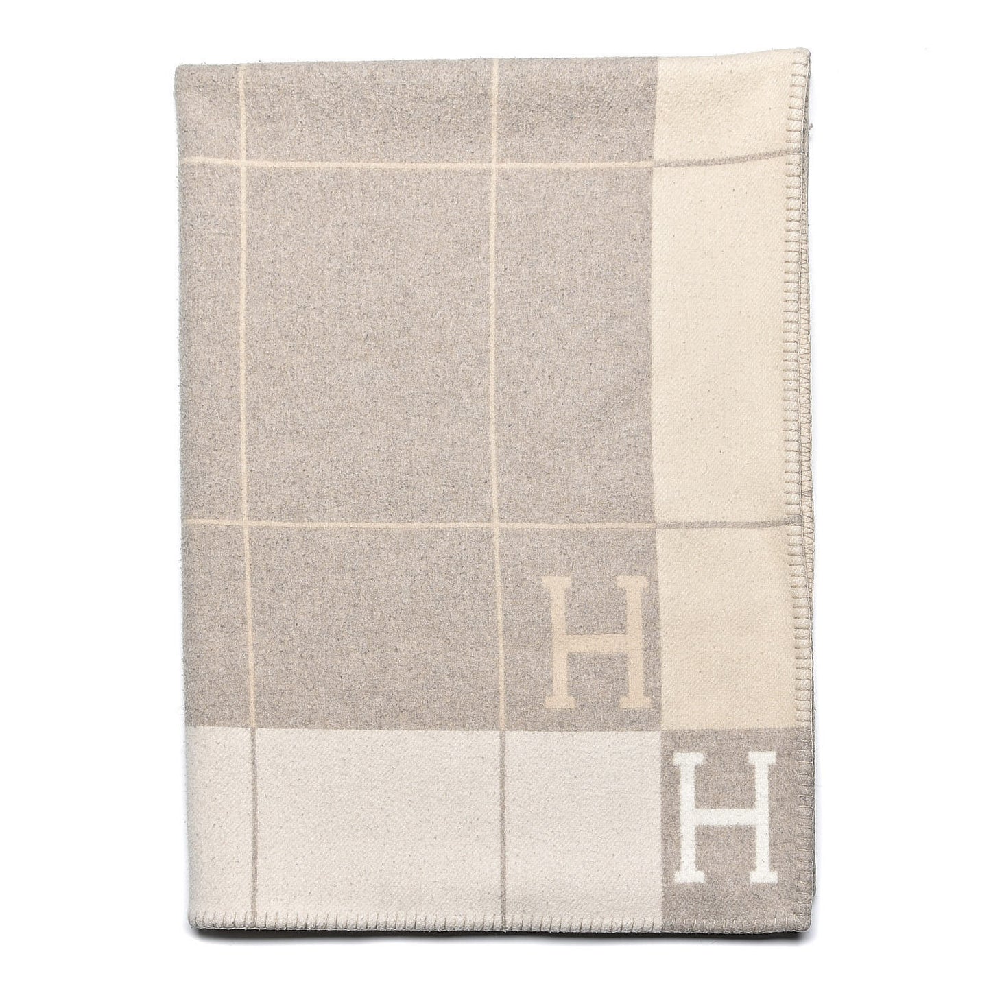 Wool Cashmere Avalon III Blanket Coco Camomille