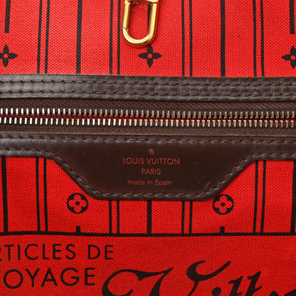 Louis Vuitton Damier Ebene Neverfull MM 6 of 14