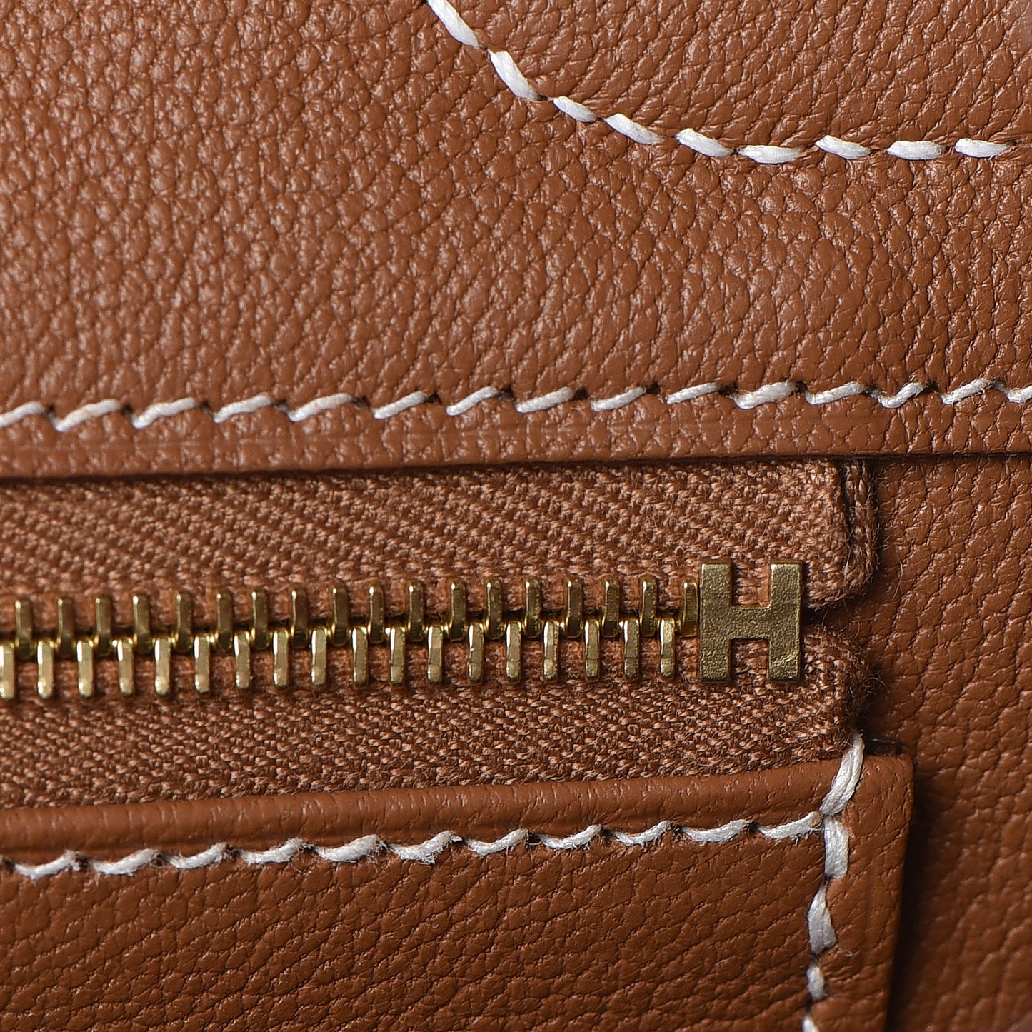 Natural Barenia Faubourg Birkin 30 Fauve