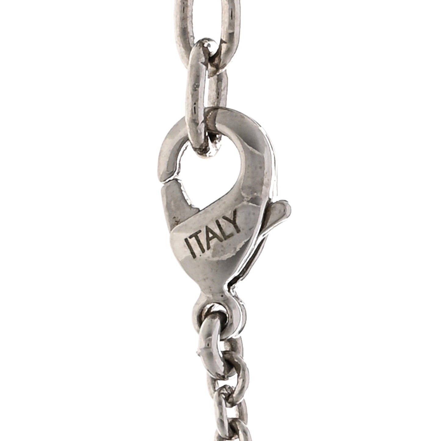 Essential V Necklace Silver Gold