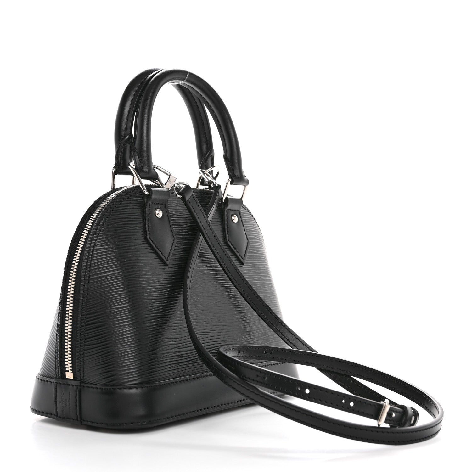 Louis Vuitton Epi Alma BB Black 3 of 10