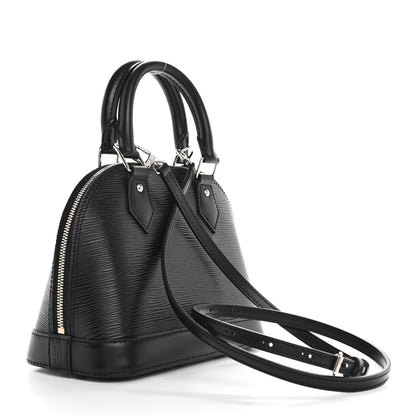 Louis Vuitton Epi Alma BB Black 3 of 10