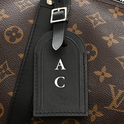 Louis Vuitton Monogram Macassar Keepall Bandouliere 55 10 of 10