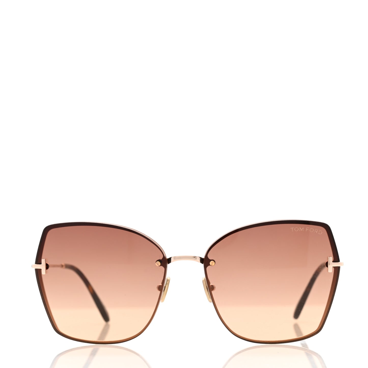 Metal Nickie Sunglasses TF1107 Gold
