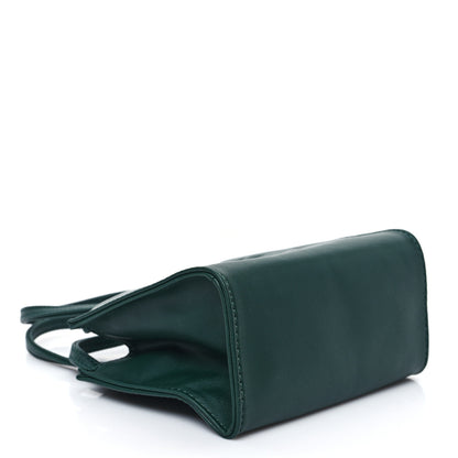 Telfar Vegan Leather Small Shopping Bag Dark Olive 4 of 10