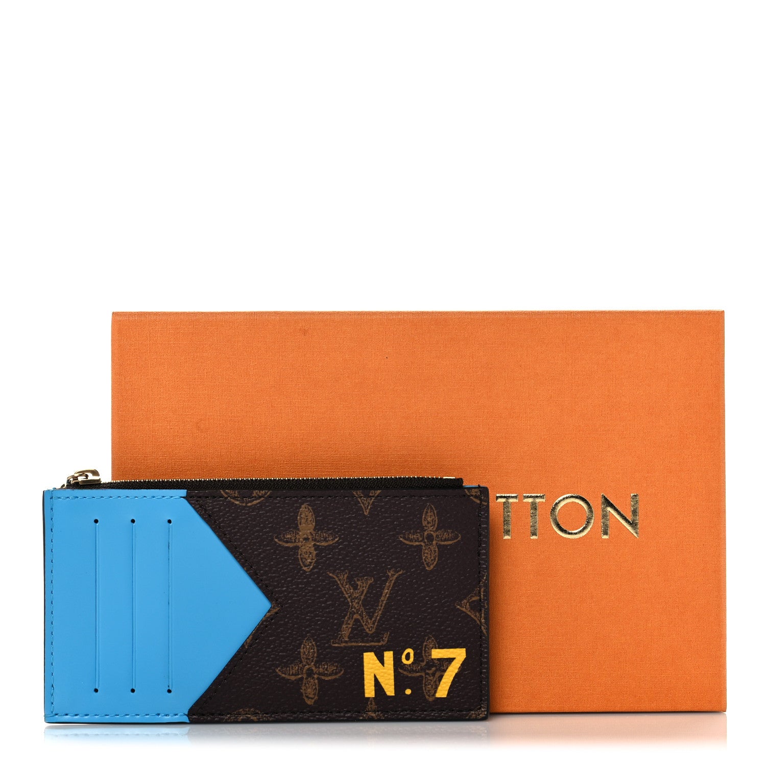 Louis Vuitton Monogram Vintage Calfskin Trunk L'œil Coin Card Holder 7 of 7