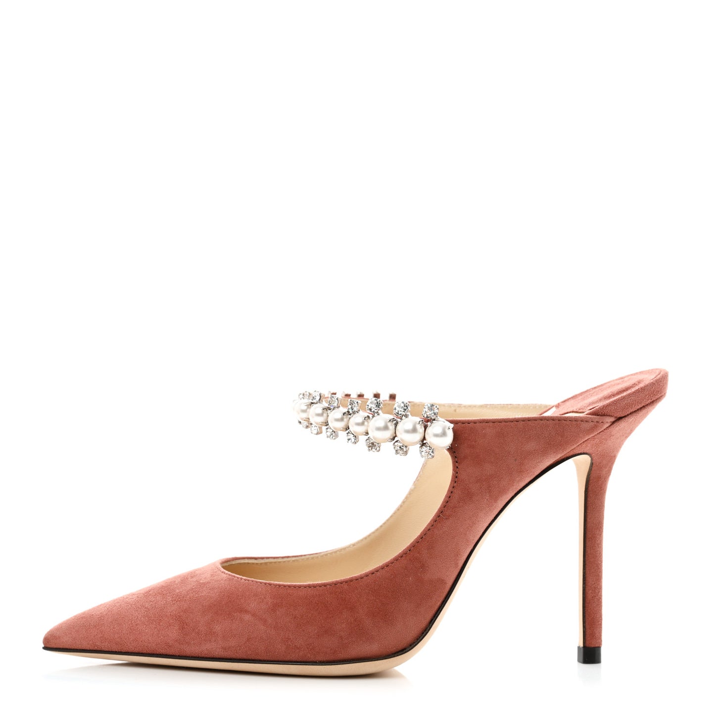Suede Bing 100 Pumps 36 Dark Blush