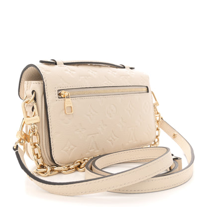 Louis Vuitton Empreinte Pochette Metis East West Cream 3 of 10