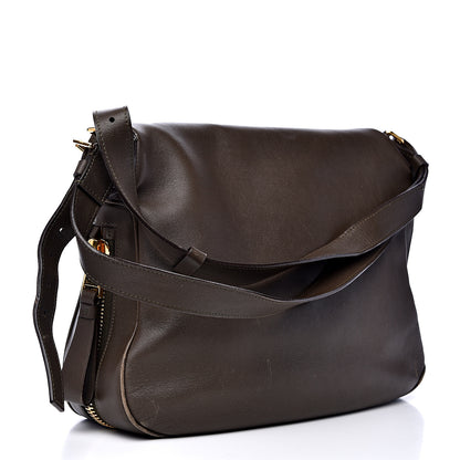 Tom Ford Calfskin Large Jennifer Dark Brown 2 of 16