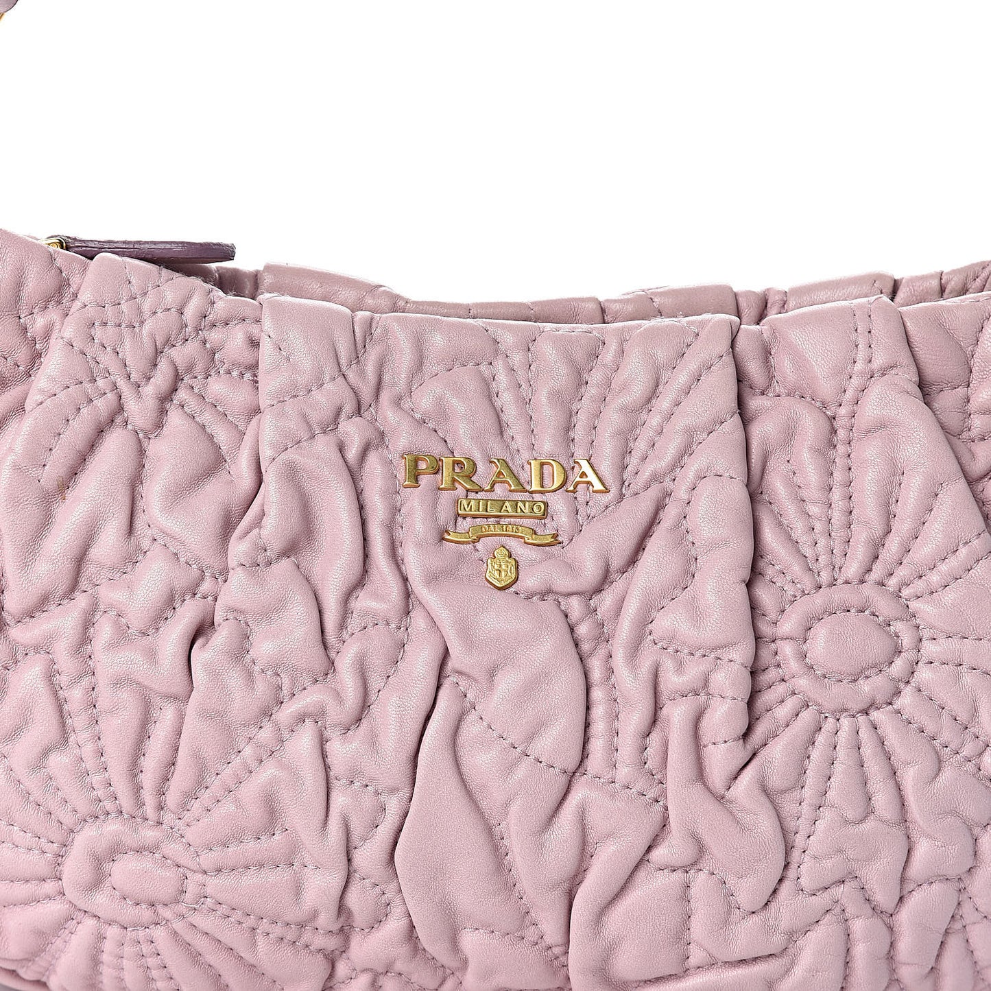 Nappa Stitches Shoulder Bag Petalo