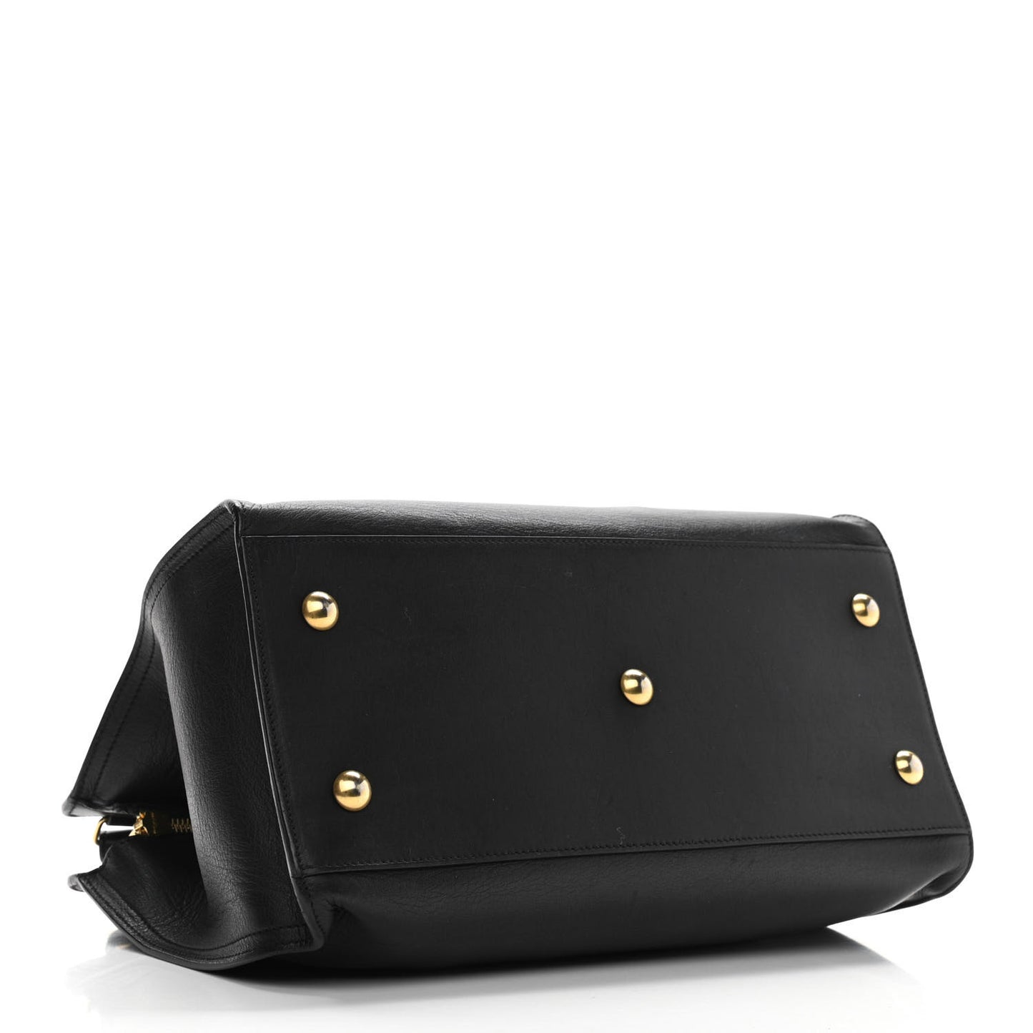 Calfskin Small Classic Y Cabas Black