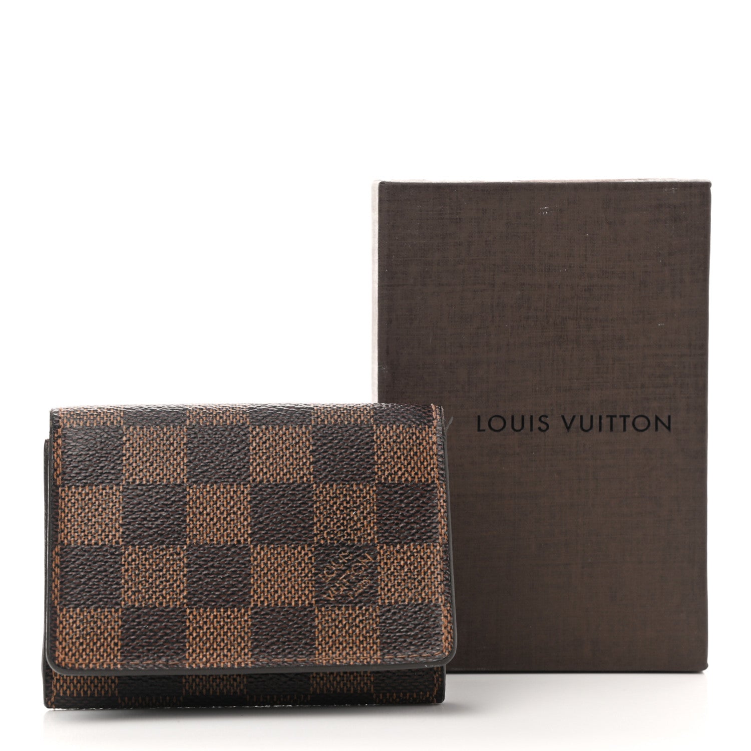 Louis Vuitton Damier Ebene Business Card Holder 10 of 10