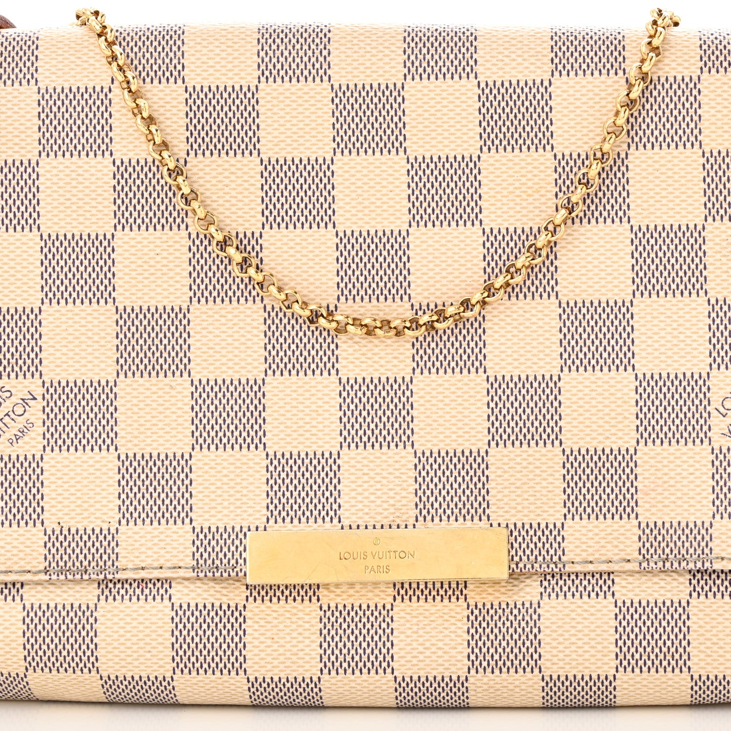 Louis Vuitton Damier Azur Favorite MM 9 of 15