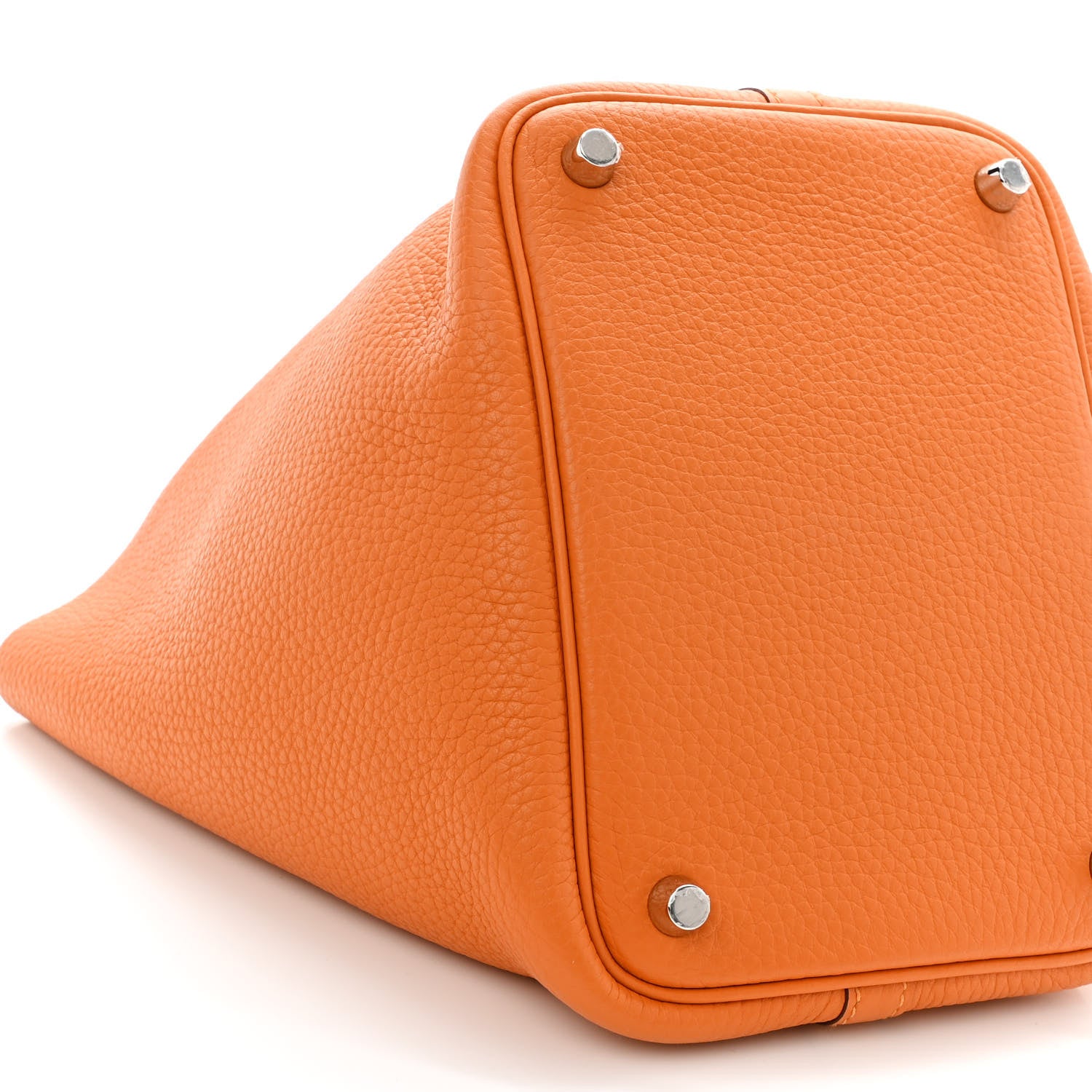 Hermes Taurillon Clemence Picotin Lock 18 PM Orange 9 of 10