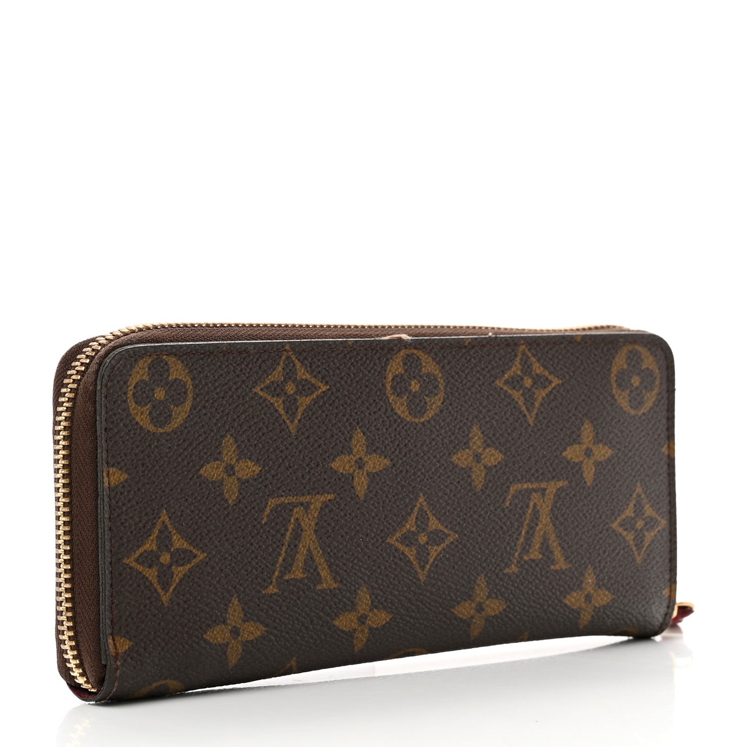 Louis Vuitton Monogram Clemence Wallet Fuchsia 3 of 9