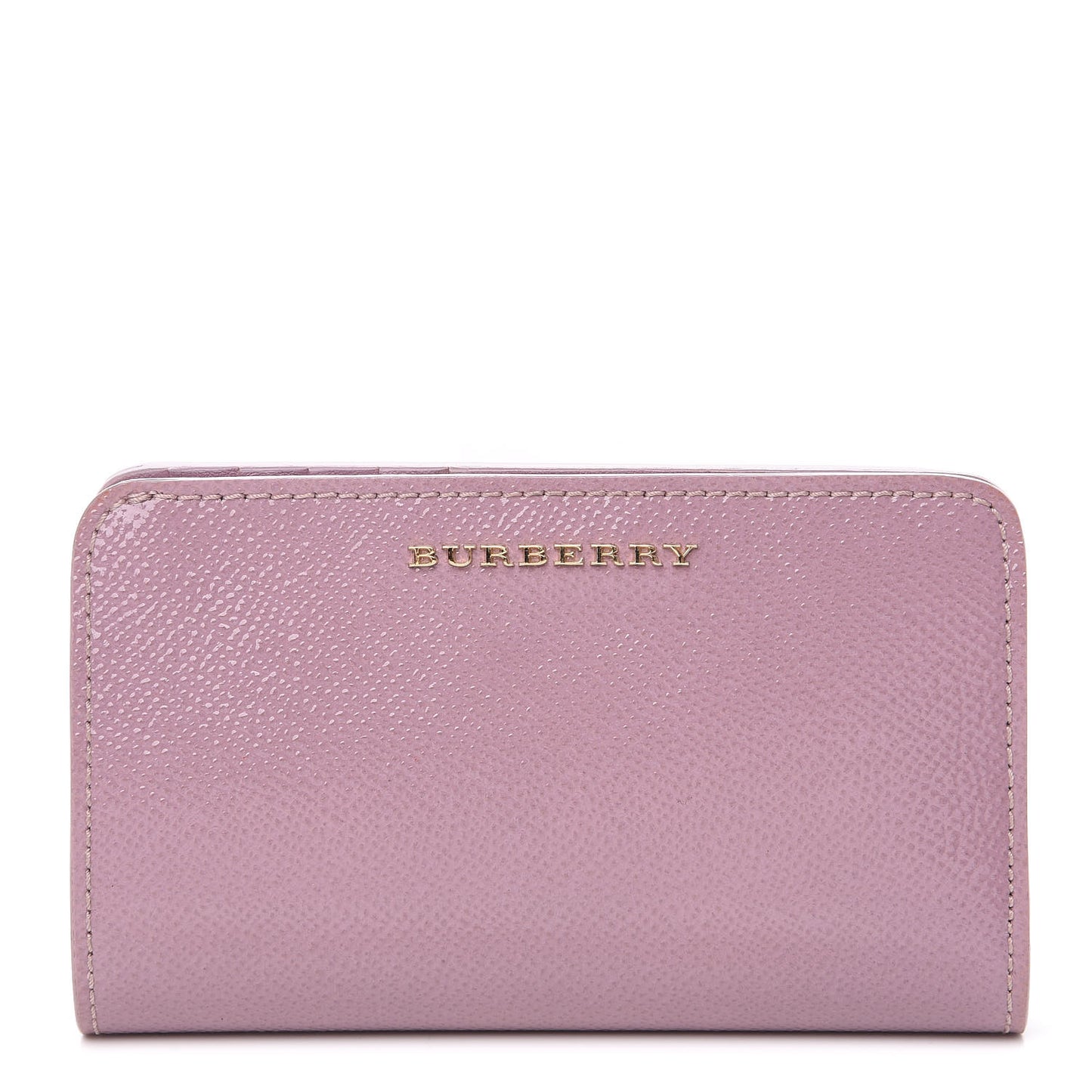 Patent London Bi-Fold Compact Wallet Pink